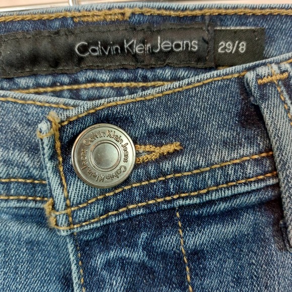 Calvin Klein Skinny Crop jeans Size 8 - Picture 3 of 5